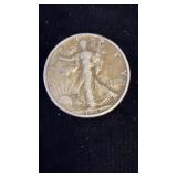 1947 WALKING LIBERTY SILVER HALF DOLLAR