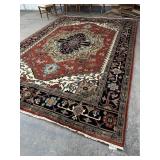 VERY NICE 10'X14' INDIA MADE AREA RUG, GENUINE