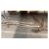 3 ANTIQUE SCYTHES