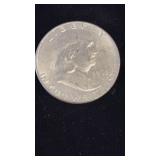 1963 FRANKLIN SILVER HALF DOLLAR
