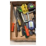 TAPE MEASURE, ALLEN WRENCHES, FILES & MISC