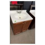 24' VANITY W/ SINK & FAUCET