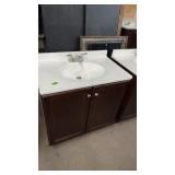 30' VANITY W/ SINK & FAUCET