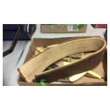 RAZOR STROP & 9 STRAIGHT RAZORS