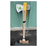 COLLINS AXE, PULASKY & DOUBLE BITTED AXE