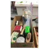 GROUP OF TALC POWDER, PINE TAR TOILET SOAP,