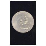 1963 FRANKLIN SILVER HALF DOLLAR