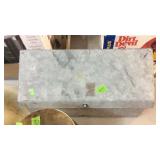 VINTAGE GALVANIZED METAL BOX