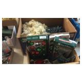 2 BX OF CHRISTMAS ITEMS