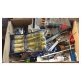 BX OF MISC TOOLS, WOOD CHISEL SET