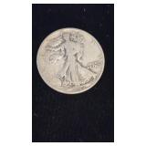 1942 WALKING LIBERTY SILVER HALF DOLLAR