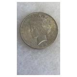 1922 SILVER PEACE DOLLAR