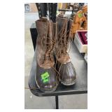 CABELA'S PACK BOOTS SIZE 9
