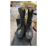 LACE UP RUBBER BOOTS SIZE 9