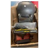 WELDING HELMET, 2 STINGERS & WELDING GOGGLES