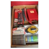 CHALK LINE, CHALK, MAC DRILL BITS, WIRE BRUSHES,
