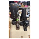 GROUP OF 4 WOOD CARVINGS