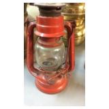 WINGEDWHEEL NO. 400 BARN LANTERN, RED