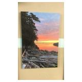LAKE SCENE CANVAS PHOTOGRAPH