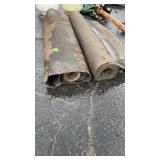 2 PARTIAL ROLLS OF 15# FELT PAPER