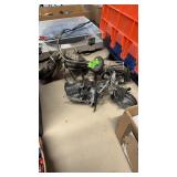 2 DECORATIVE  MOTORCYCLES