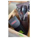 RUGER LOCKING BLADE KNIFE, FORK-KNIFE & SPOON SET