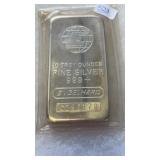 ENGELHARD 10 oz .999 FINE SILVER BAR