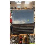 SNAP ON BLUE 9 DRAWER TOOL BOX