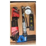 ALLEN WRENCHES, TORQUE WRENCH, INSIDE MICROMETER