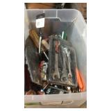 TOTE W/  MISC TOOLS