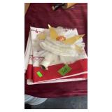 EMBROIDERED SCARF & ANGEL TREE TOPPER