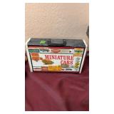 VINTAGE MINIATURE CAR STORAGE CASE W/ VINTAGE HOT
