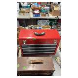 CRAFTSMAN 4 DRAWER TOOL BOX, RED