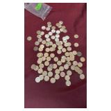 100 WHEAT PENNIES