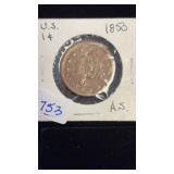 1850 LARGE CENT