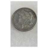 1884-S MORGAN SILVER DOLLAR