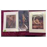 THREE MERMAID PRINTS