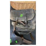 LEATHER SADDLE BAGS