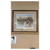 JAMES KILLEN SIGNED & NUMBERED YELLOW LAB PRINT