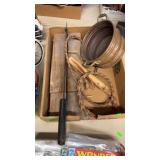 CUTTER, BULL WHIP & COPPER POT