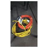 ORANGE & YELLOW EXTENSION CORDS