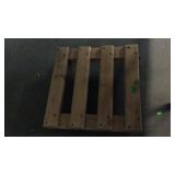 ROLLING WOODEN DOLLY