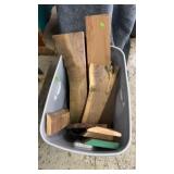 TOTE OF BLACK WALNUT & OTHER LUMBER