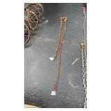3FT & 4 1/2 FT CHAIN W/ HOOK ON EA END