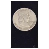1948 FRANKLIN SILVER HALF DOLLAR