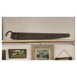 ANTIQUE CROSS CUT SAW