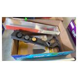 GUN CLEANING ITEMS, 45 CAL ARROW TIP BULLETS,