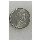 1883 MORGAN SILVER DOLLAR