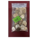 100 WHEAT PENNIES