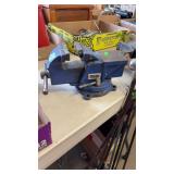 FORGE BENCH VISE, BLUE